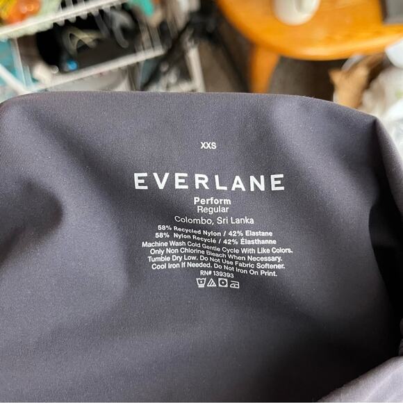 Everlane The Perform Leggings High Waisted in Dark Purple/ Grey XXS - Picture 4 of 10